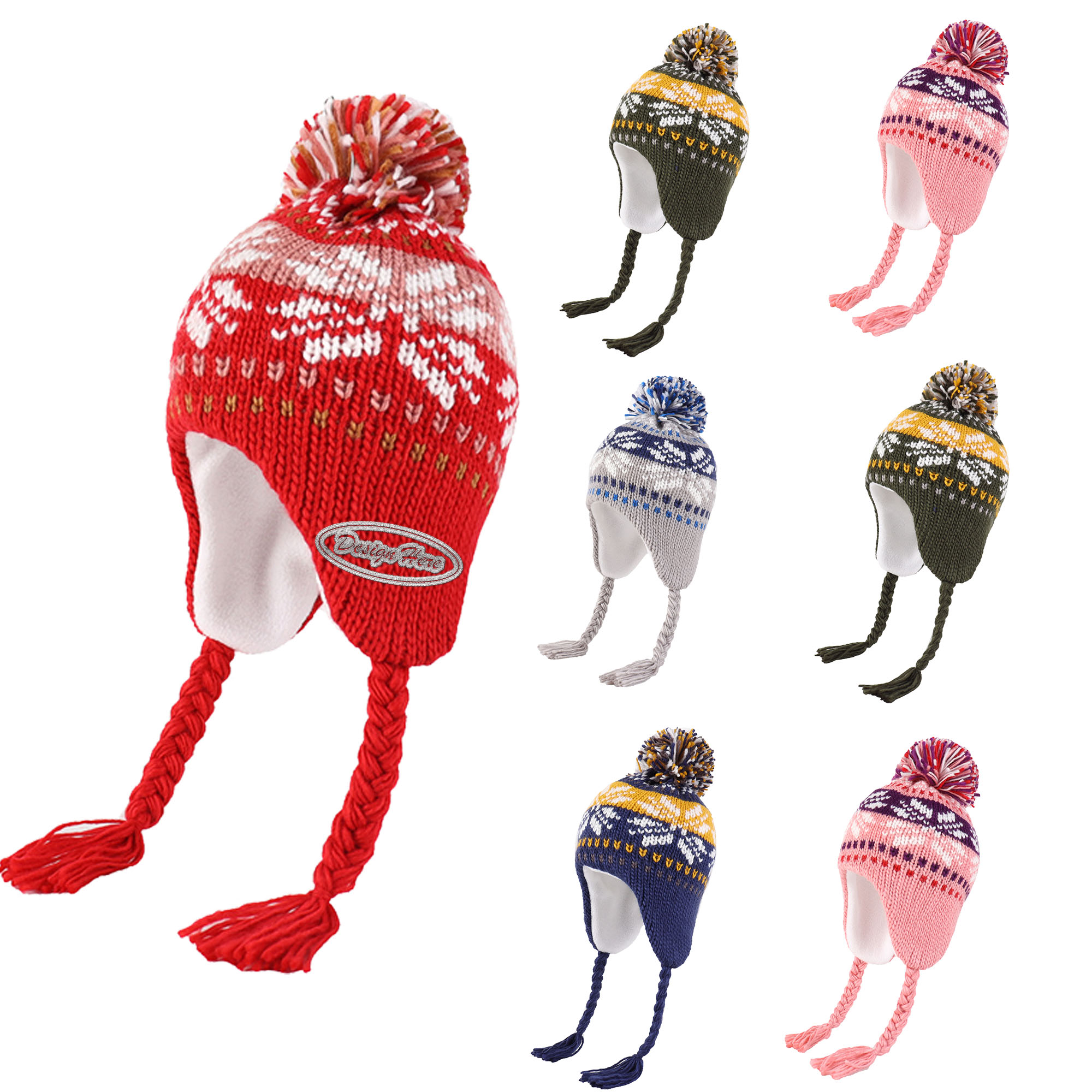 Soft Knit Kids' Beanie with Pom - Winter Warmth Redefined 4