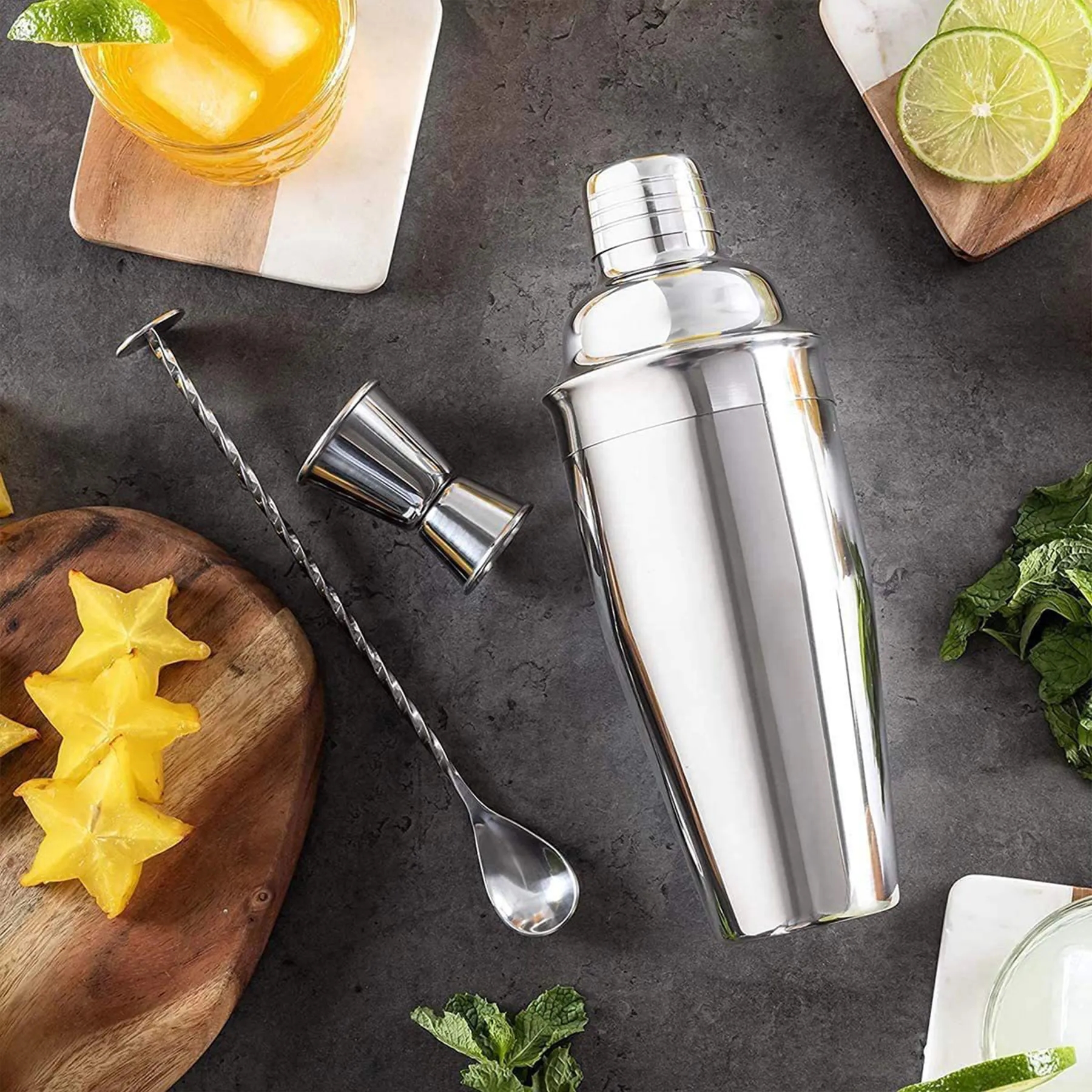 Cocktail Shaker Bar Set 8