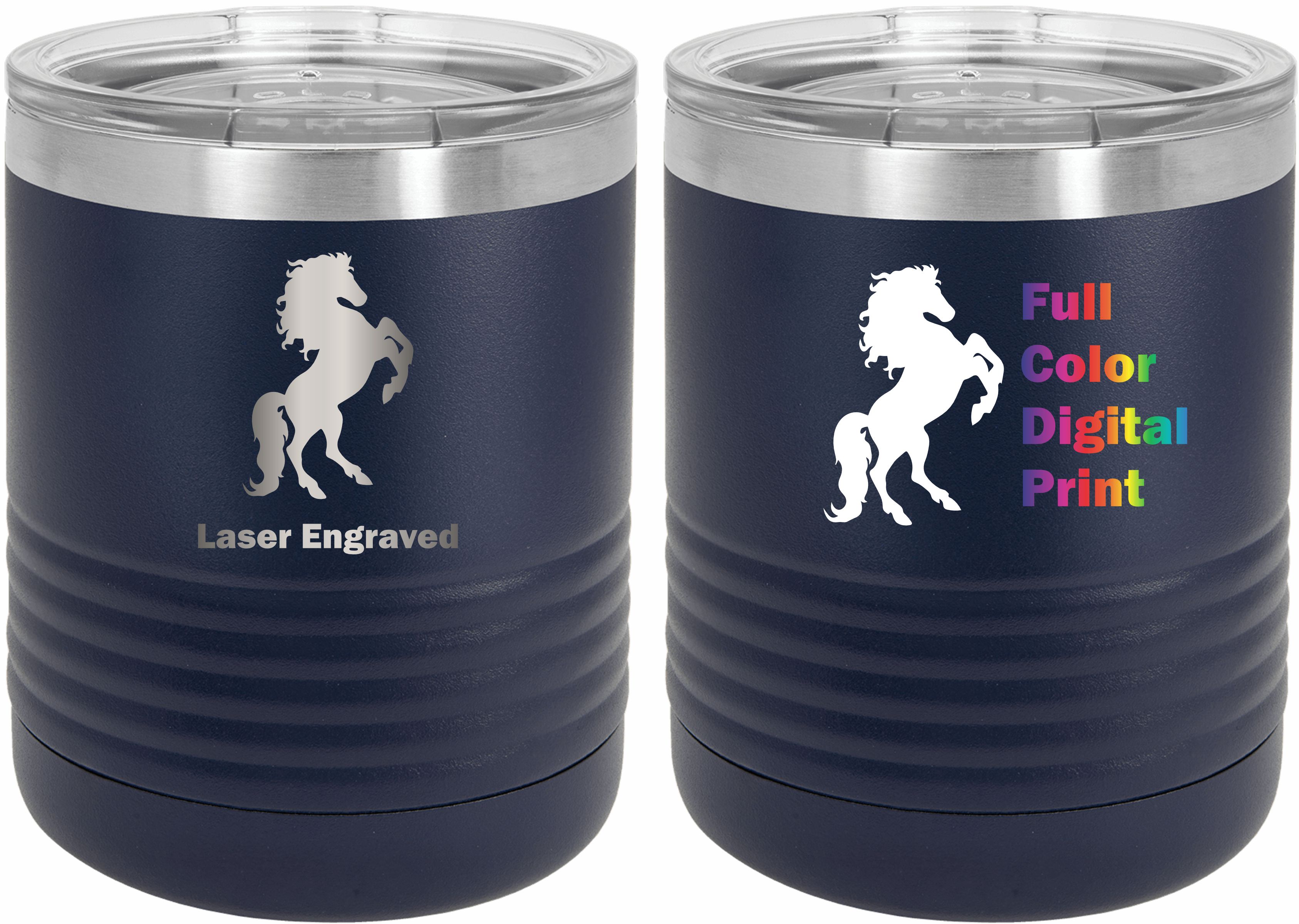 Polar Camel Ringneck 10 Oz. Vacuum Insulated Cup w/Clear