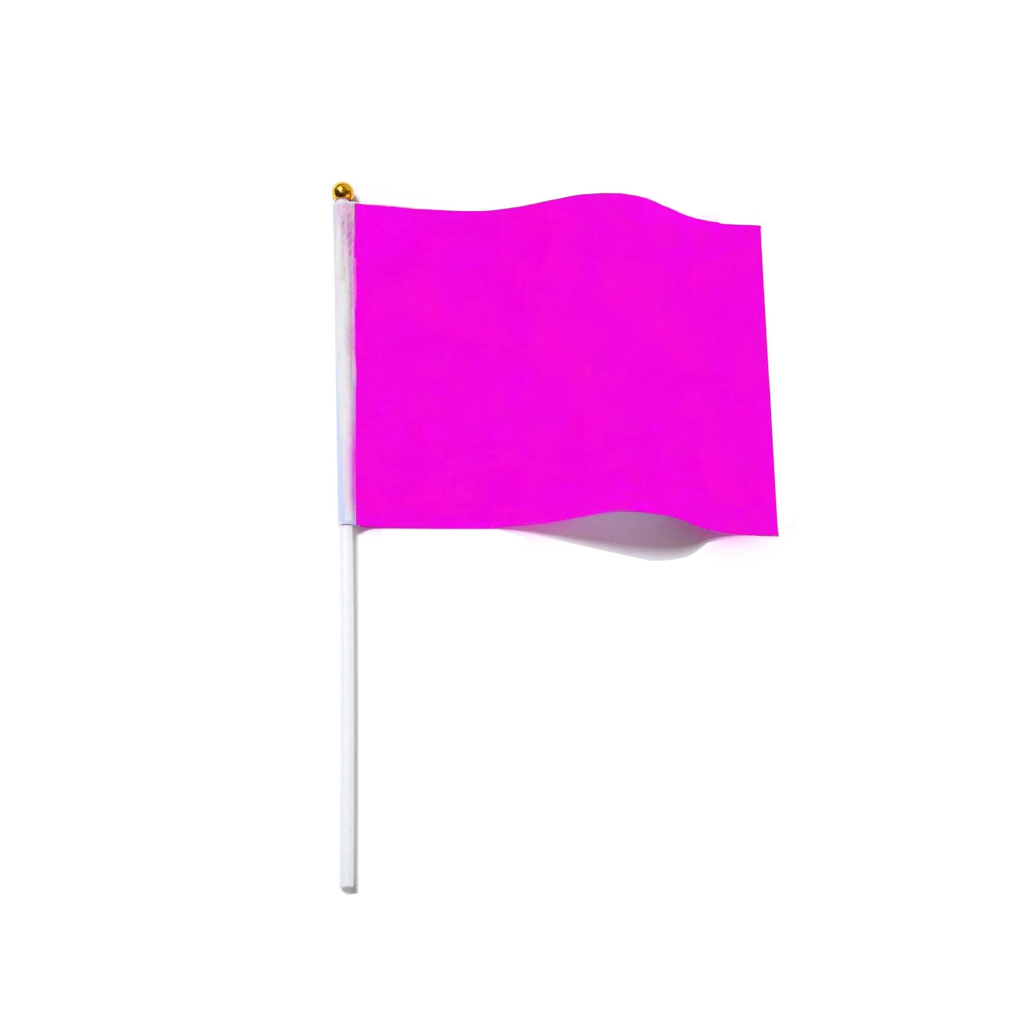 Hand Held Custom Party Flags 8