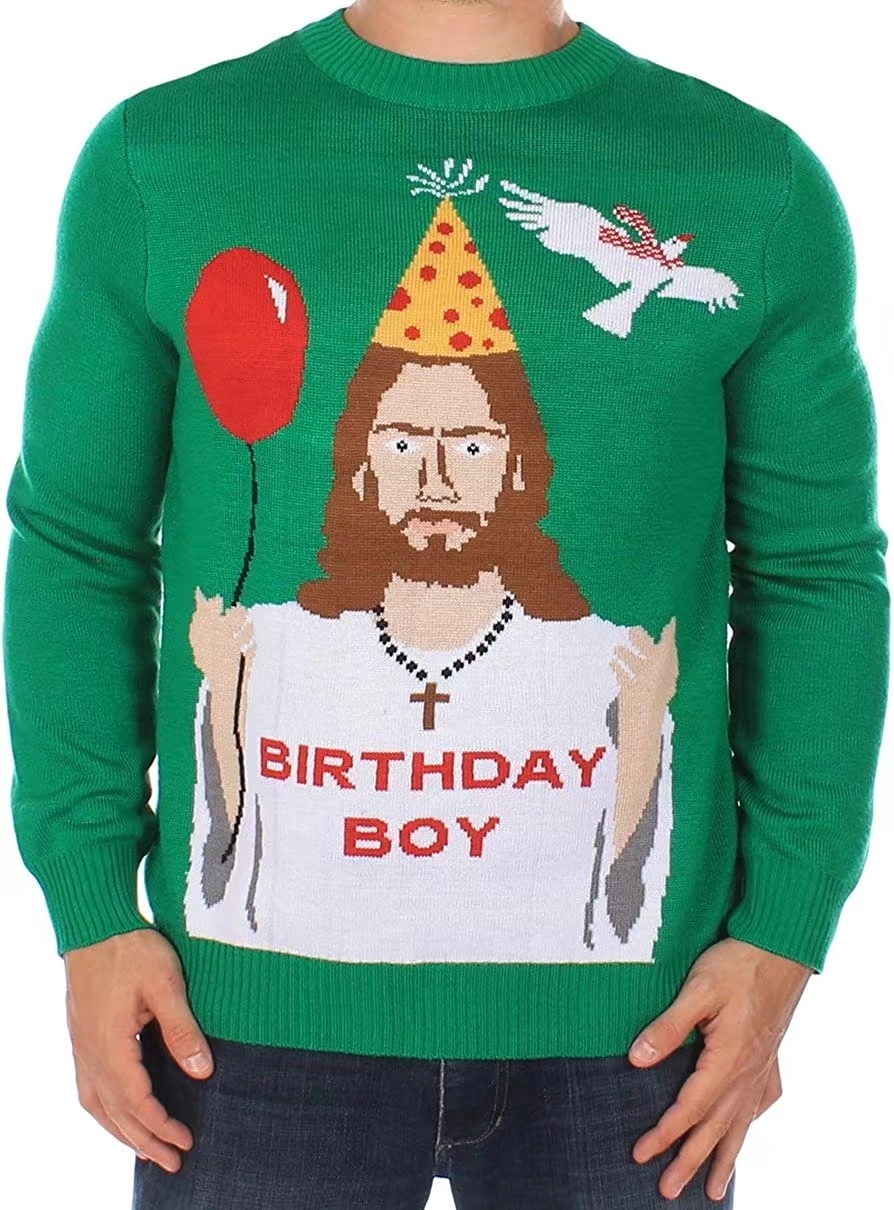 Unisex Christmas Ugly Sweater Pullover 1