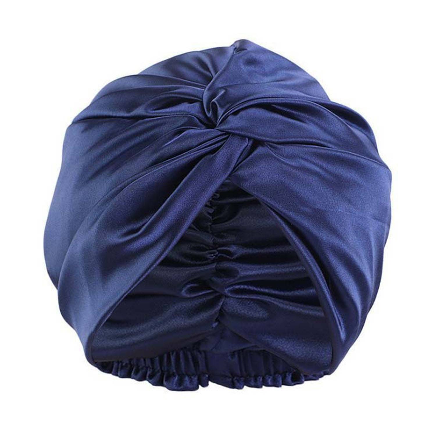 Smooth Stretch Satin Sleep Cap for Women Hair Care 10