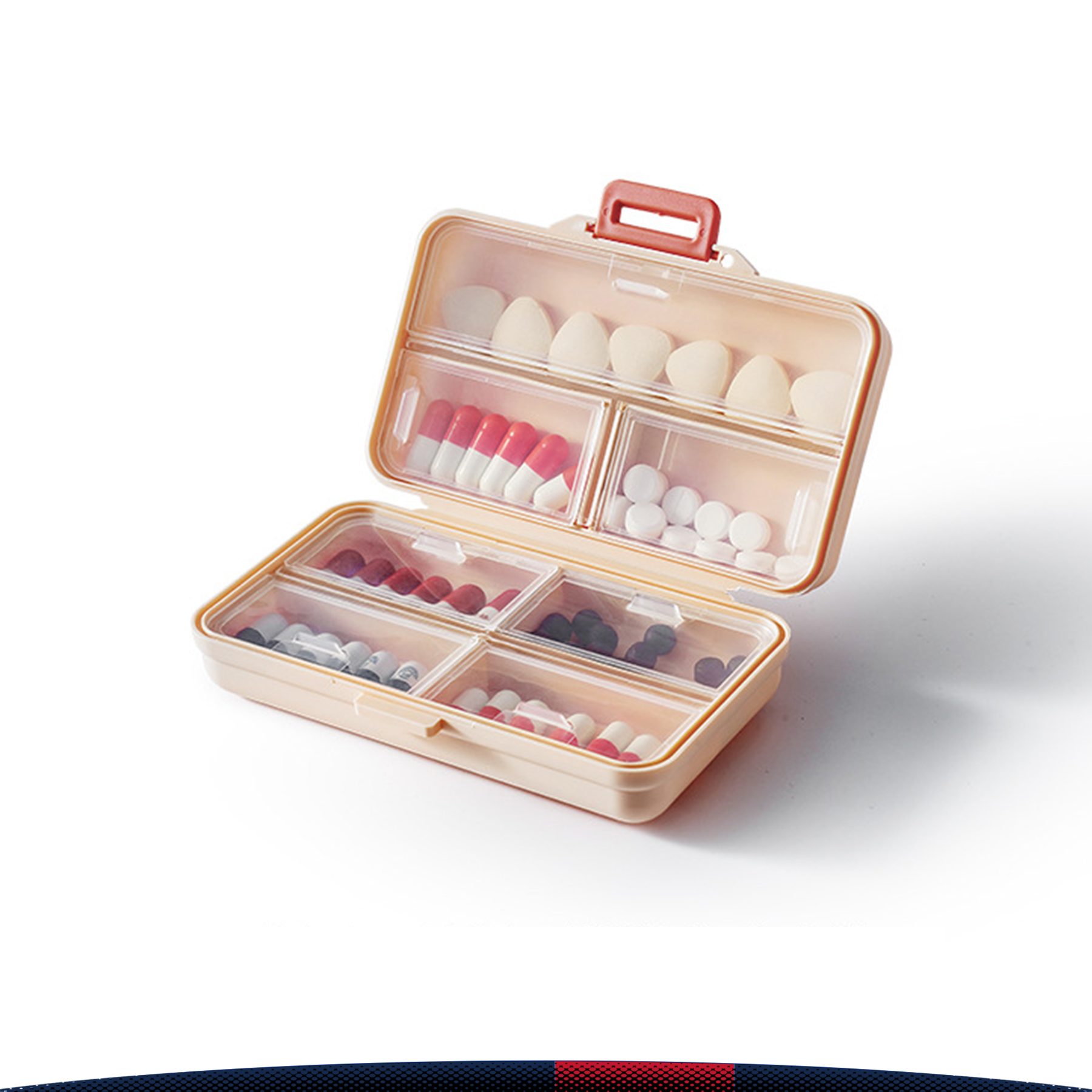 Rectangular Pill Case 1