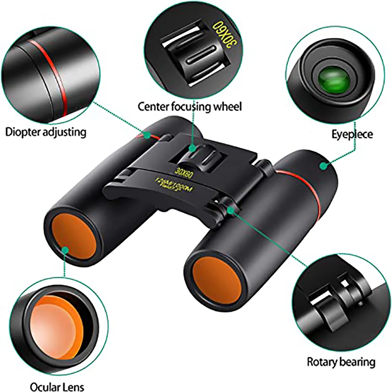 Mini Compact Binoculars 4