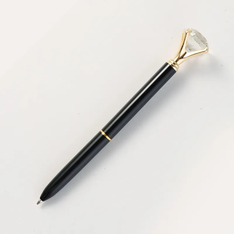 Large Diamond Metal Ballpoint Pen 5