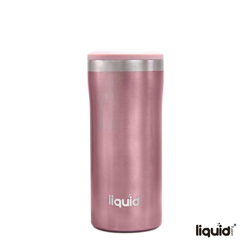 Liquid Fusion® 12 oz. Double Wall, Stainless Steel Skinny Can Cooler 41
