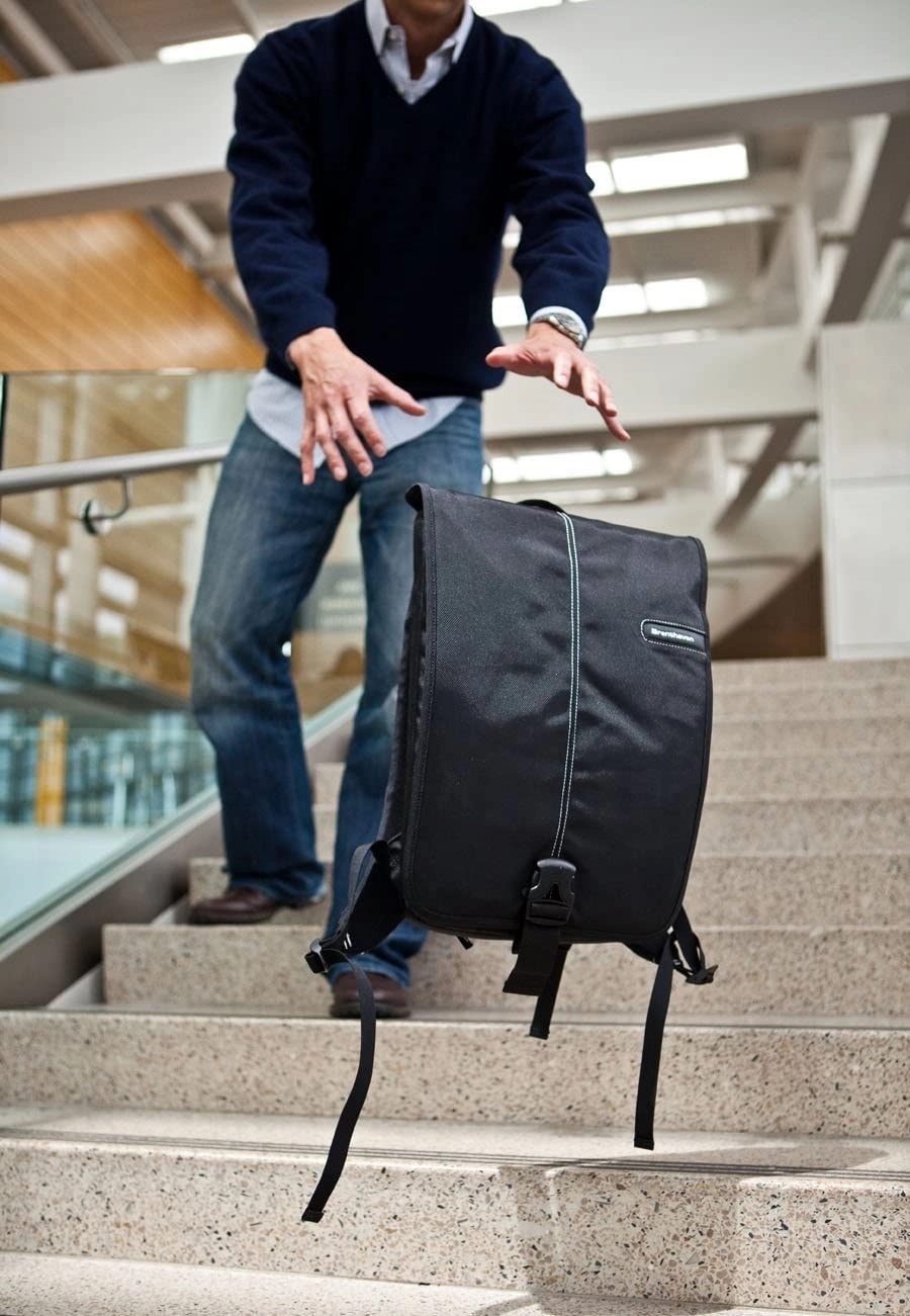 Zippered Computer Backpack w/ Snap Closure 2
