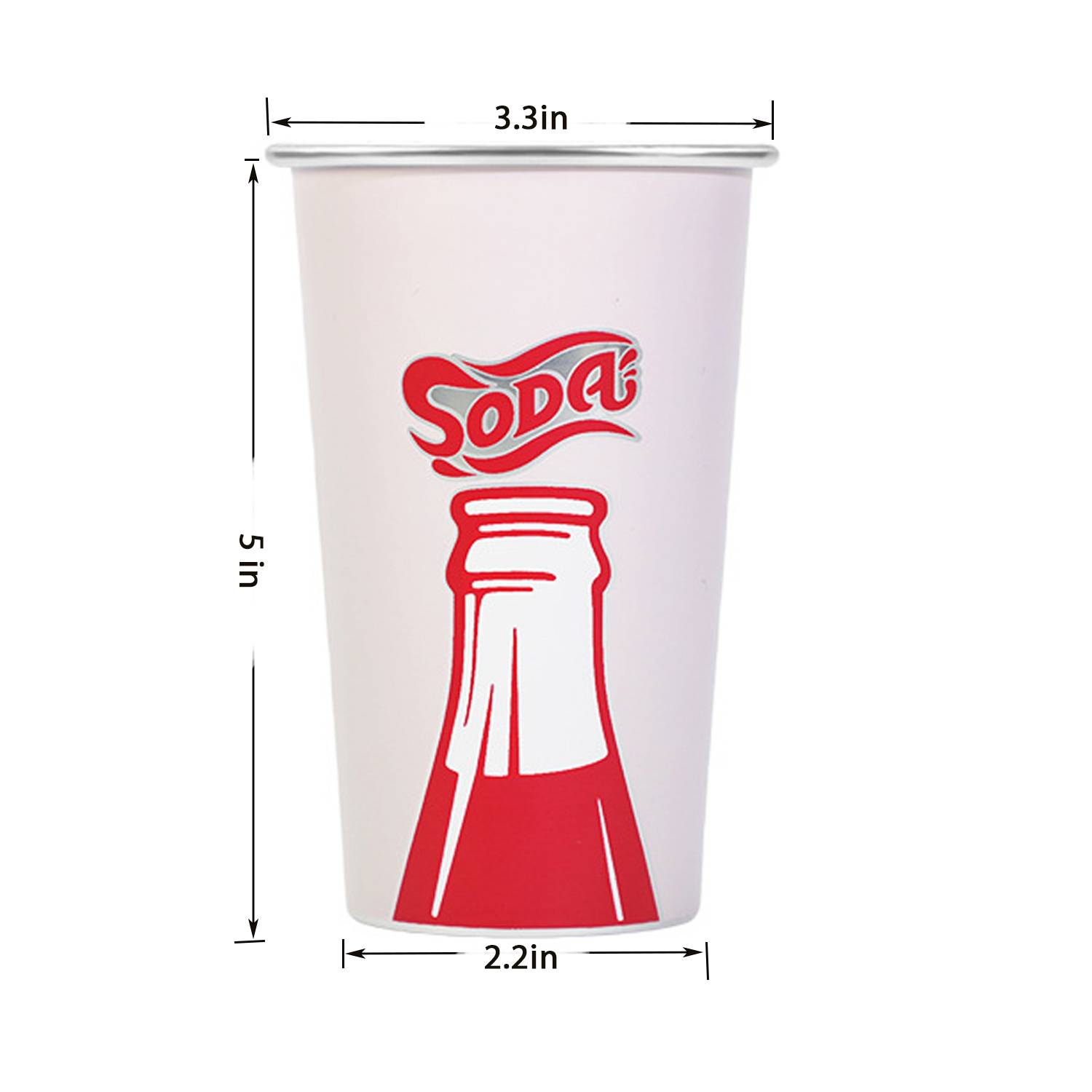15oz Color-Changing Aluminum Cup for Cold Drinks & Beer 6