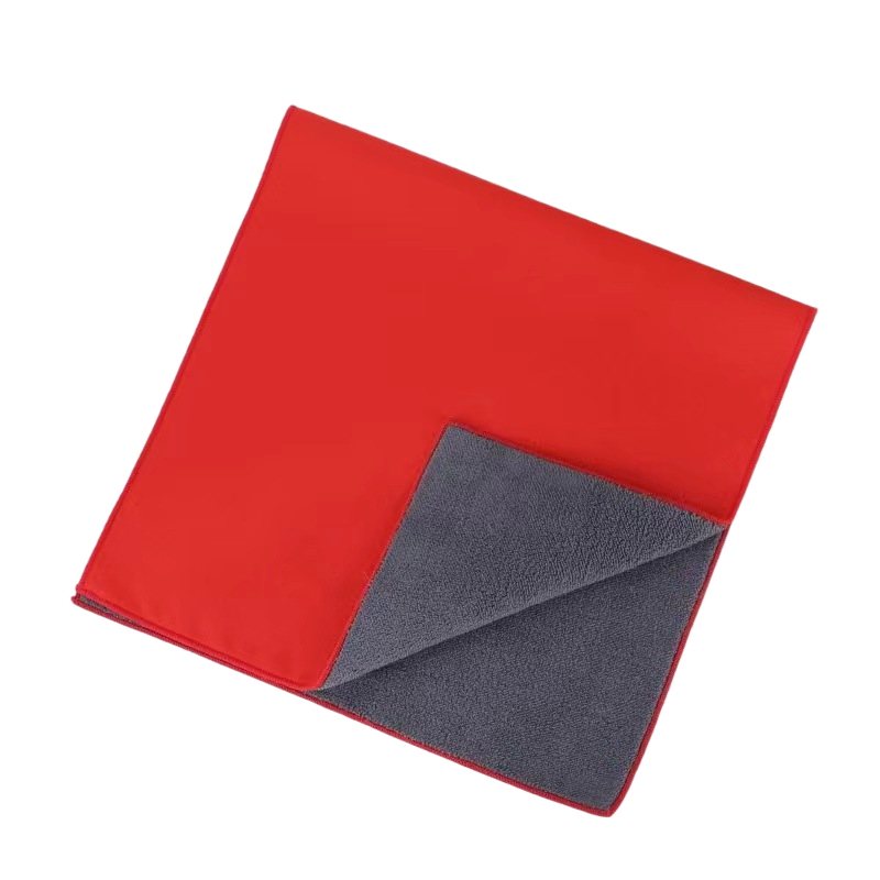 Custom Gift Coral Fleece & Suede Car Cleaning Washing Towel 1