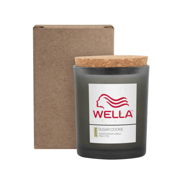 ZEN Niva 6oz Frosted Candle with Cork Lid 15