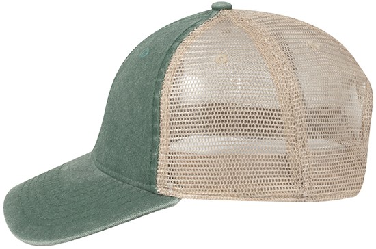 OTTO CAP® OTTO COMFY FIT® 6 Panel Low Profile Mesh Back Trucker Hat 11