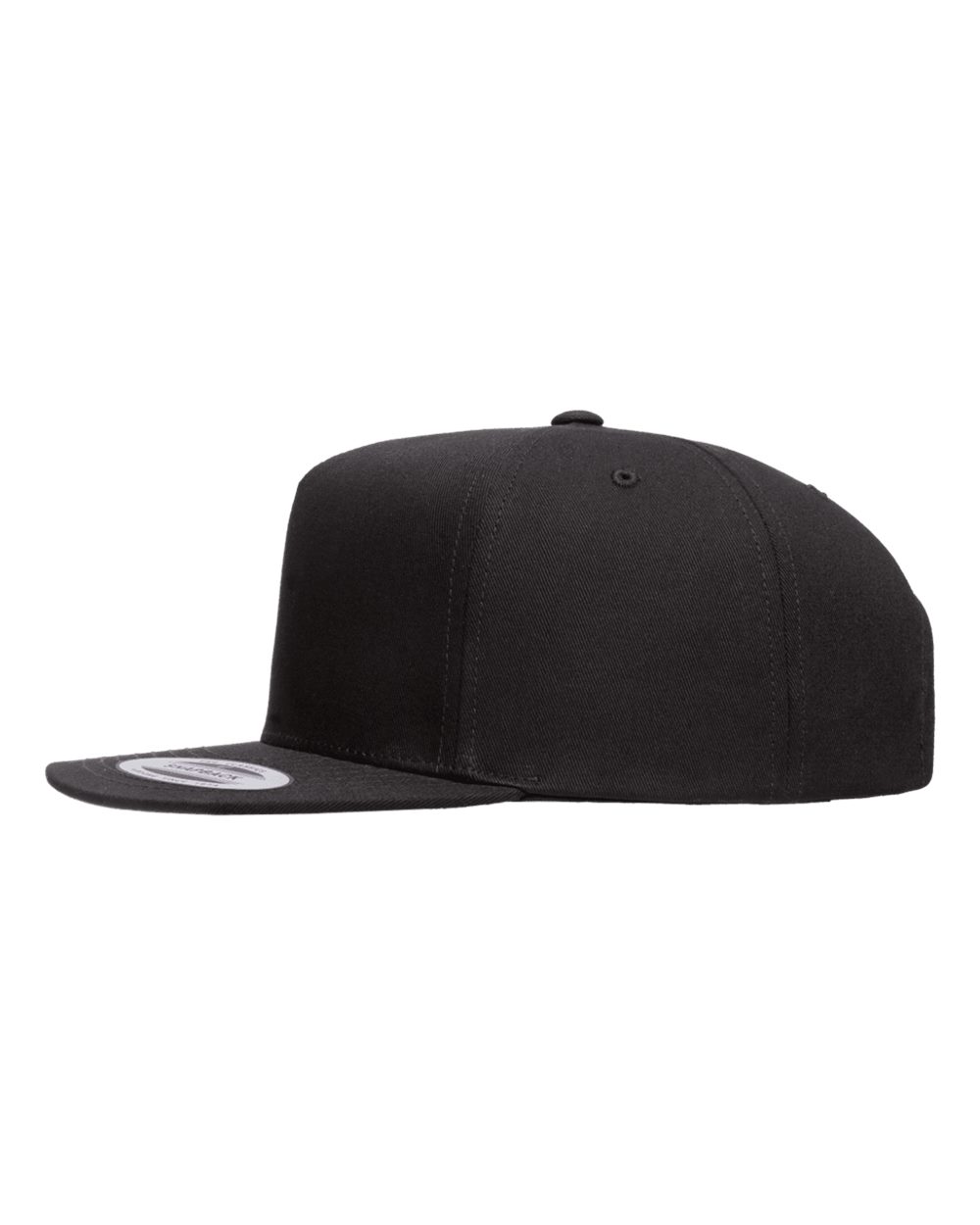 Five-Panel Cotton Twill Snapback Cap - 6007 4