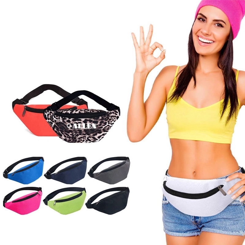 Colorful Neon Fanny Pack With Customized Logo 3