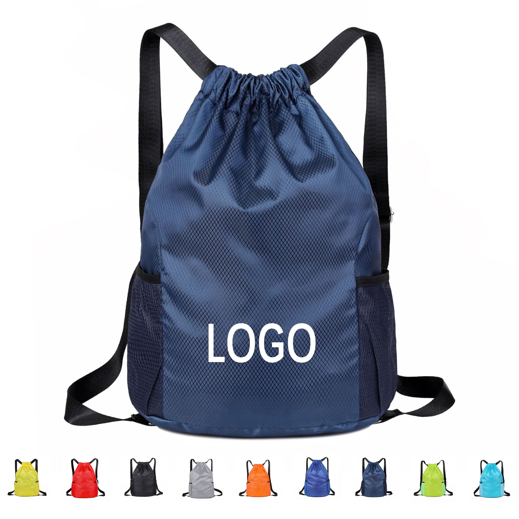 MOQ 20 Sports Waterproof Drawstring Backpack 2