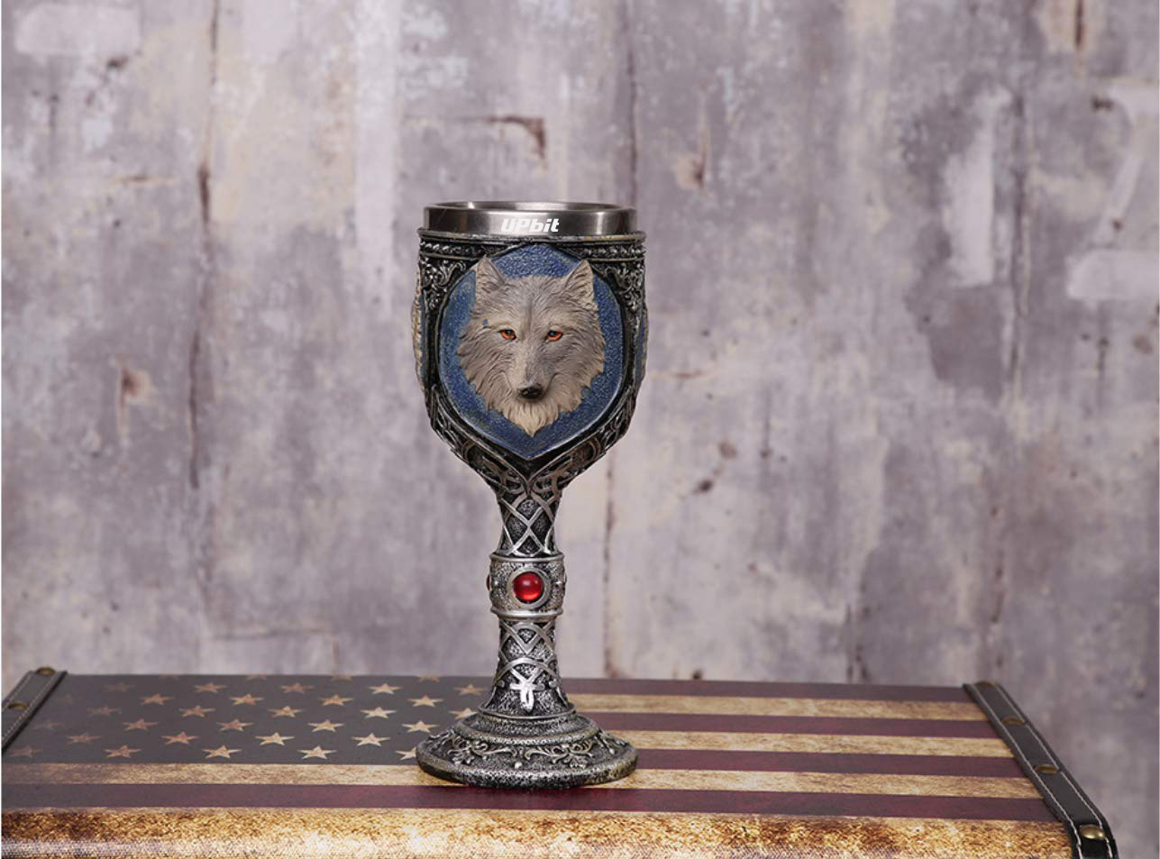 EpicMug Customizable Resin Molded Exterior Goblet/Chalice - 200ML Stainless Steel Insert 18