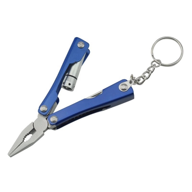 Multi-function Folding Tools Keychain 8