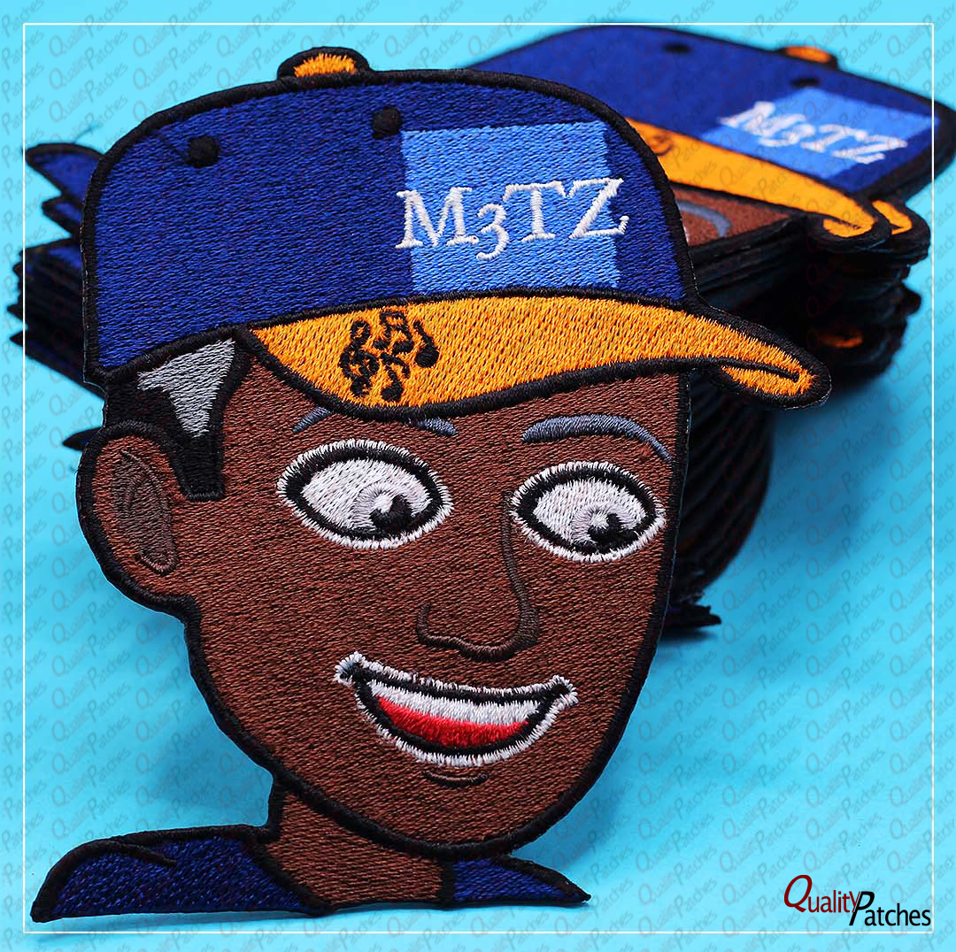 Custom Die Cut Embroidered Patches 62