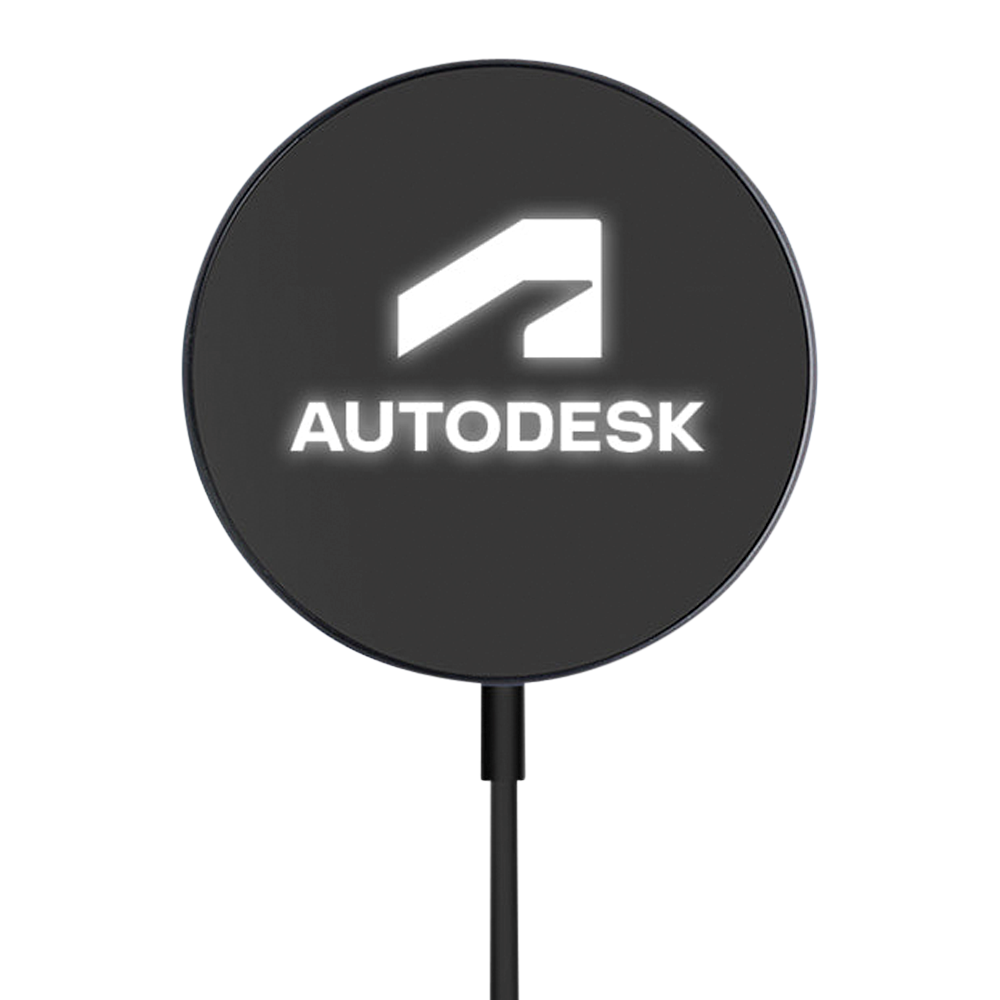 Magnetic LED Display Qi Charger 2