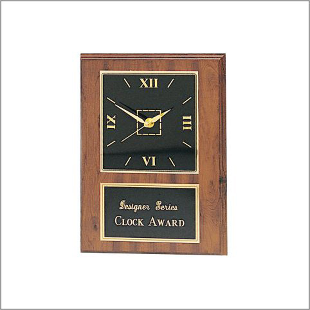Cherry Finished Wall Clock Award 2