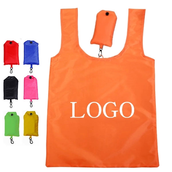 Foldable Polyester Vest Shopping Bag 7