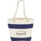 Capri Stripes 12oz Cotton Canvas Shopper Tote 1