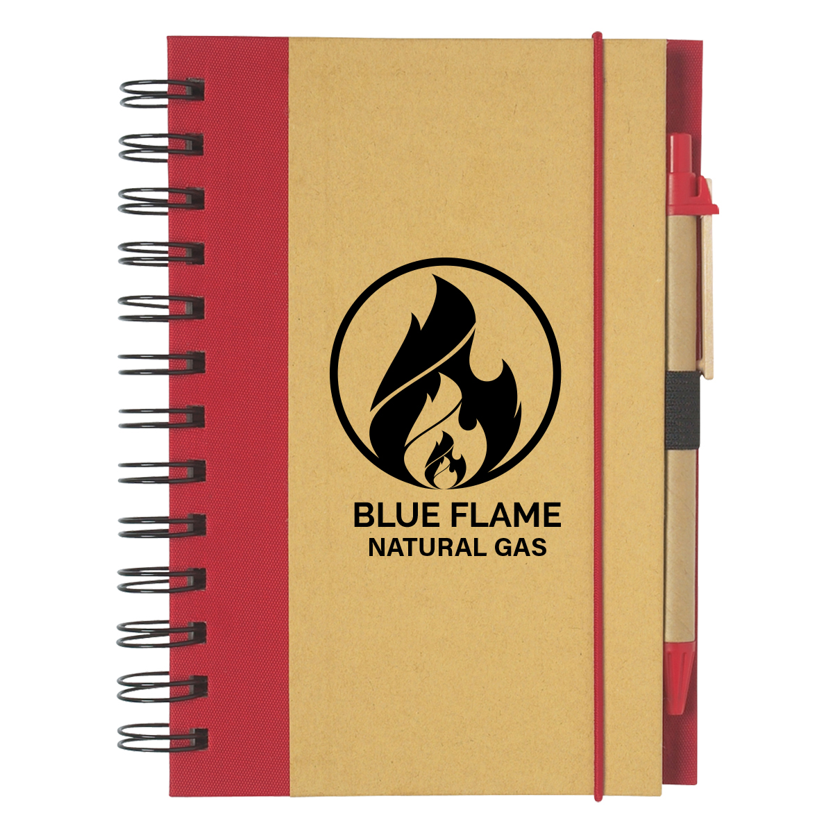 ECO-INSPIRED SPIRAL NOTEBOOK & PEN 23