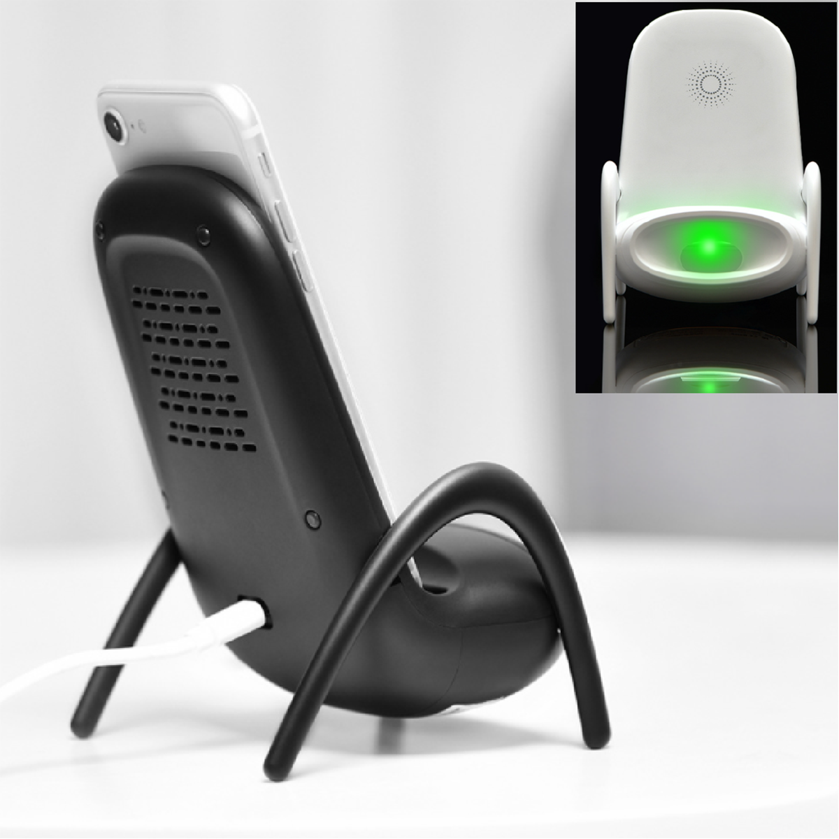 Wireless Phone Charger & Loudspeaker 4