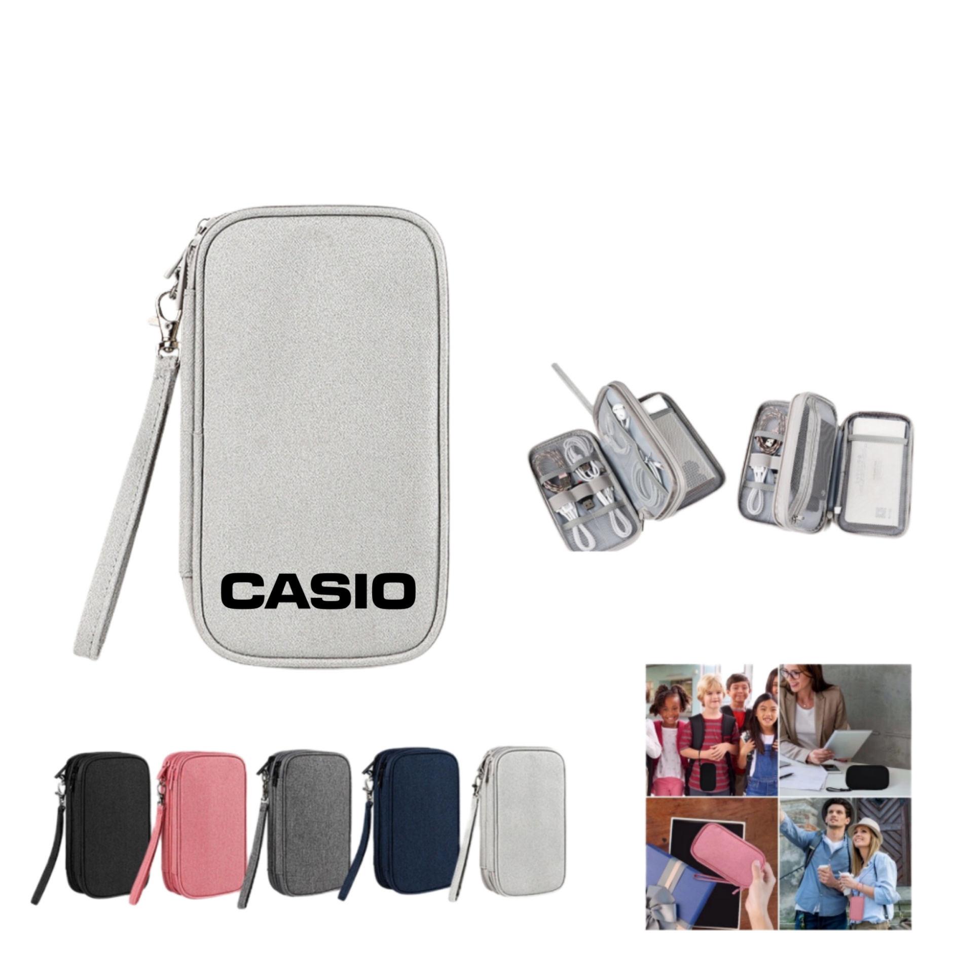 Dual Layers Electronics Tech Organizer Travel Case 3