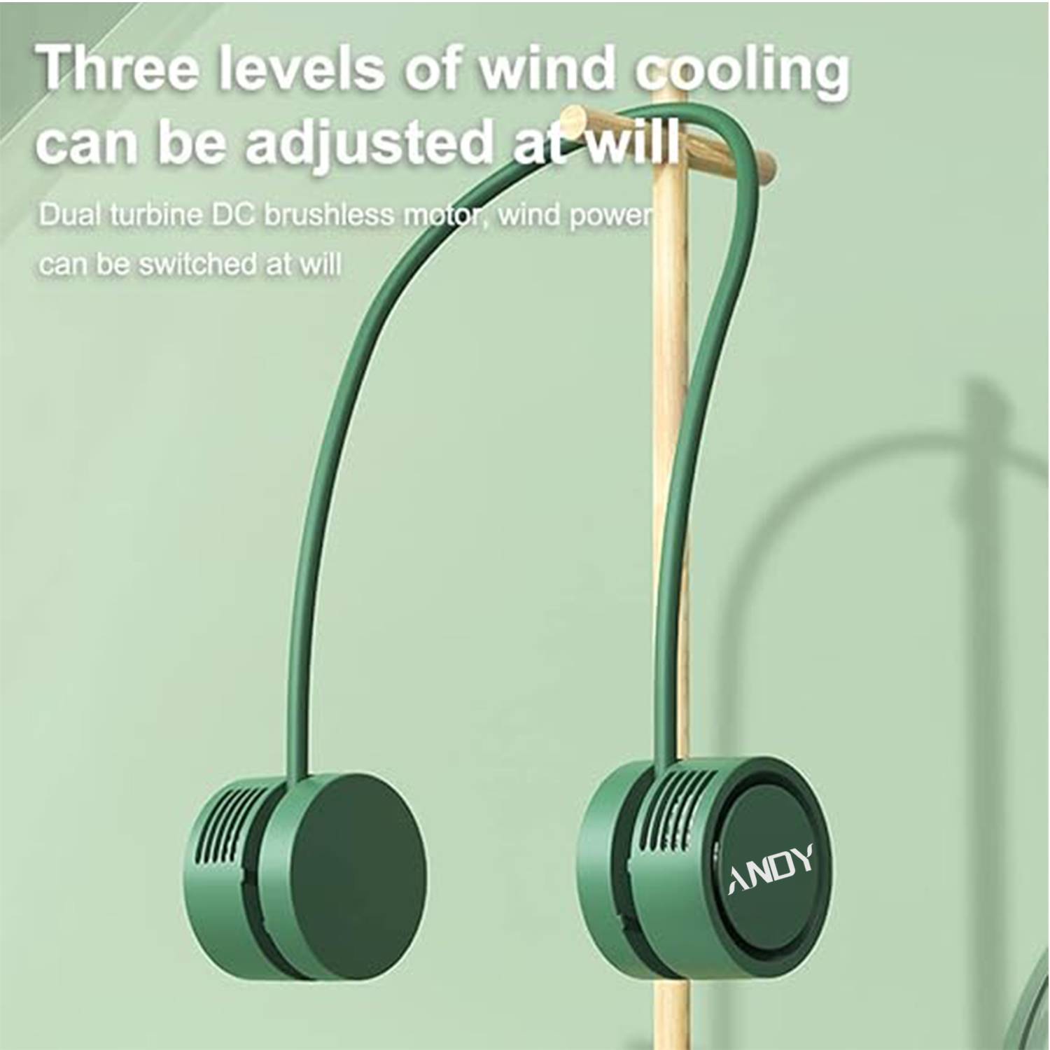 Leafless fan w/ neck hanging 2