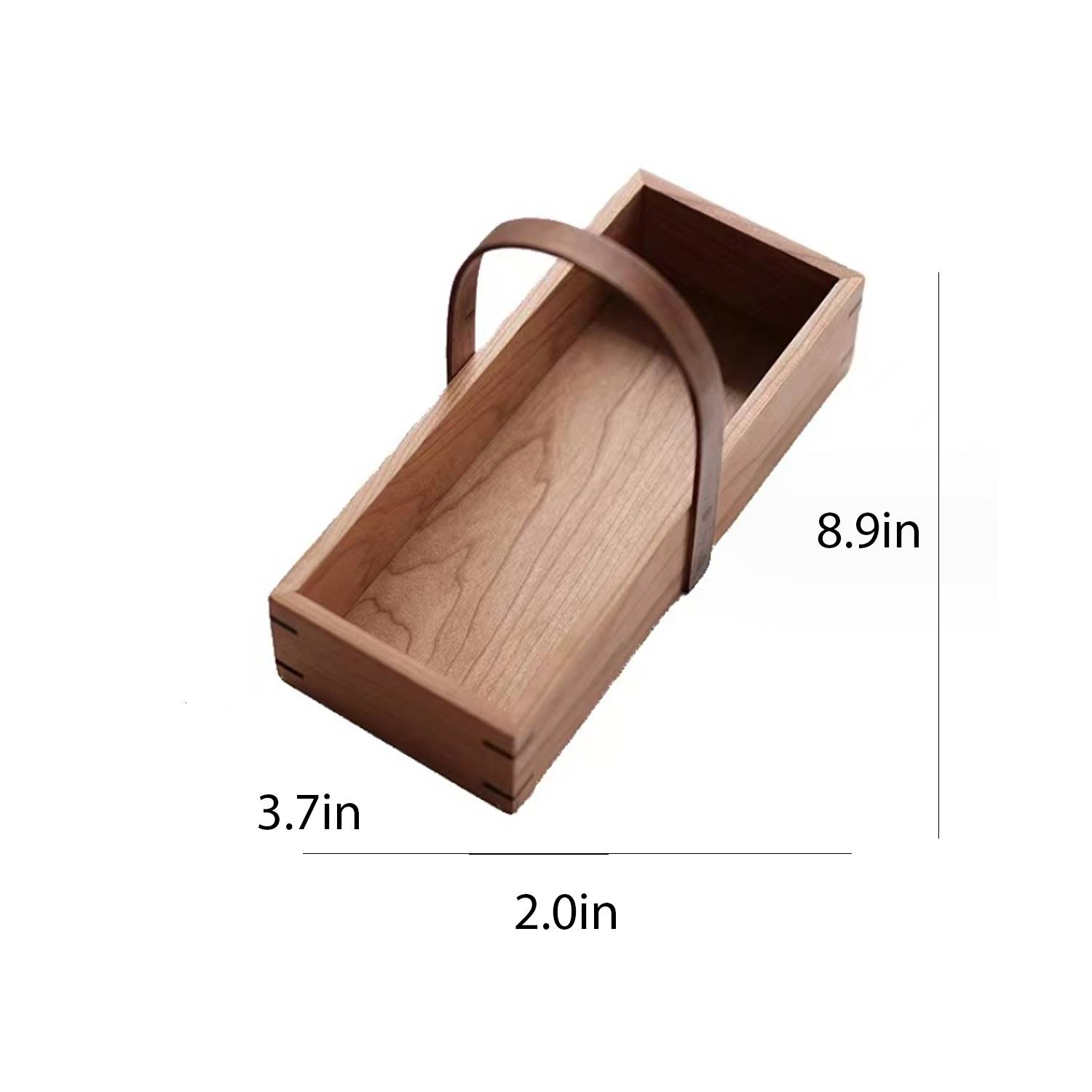 Household Retro Wooden Portable Storage Box 4