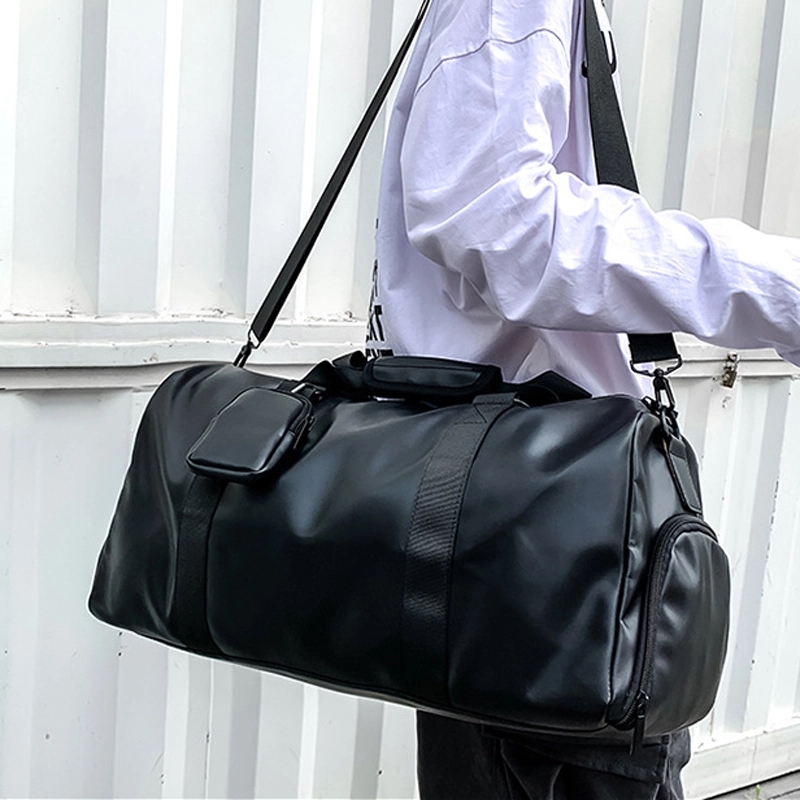 PU Travel Sports Duffel Bag & Yoga Gym Weekender Handbag 7