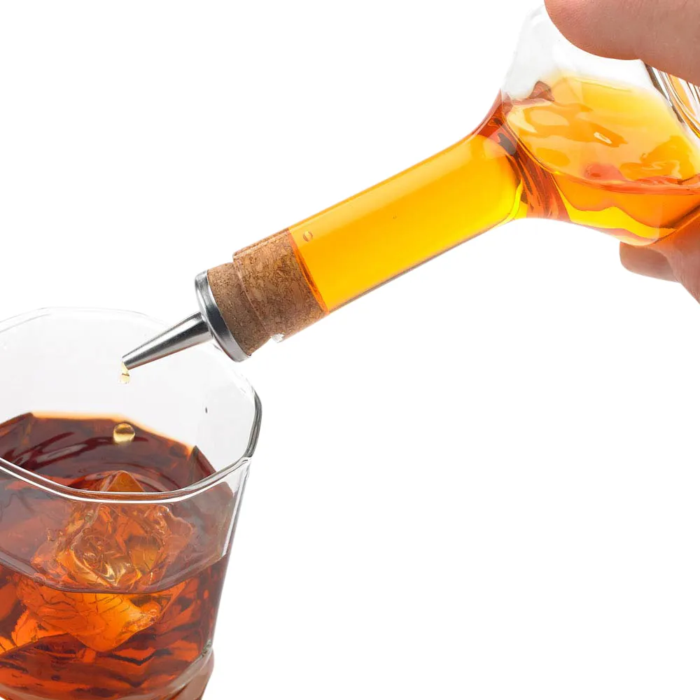 3oz. Glass Bitters Bottle Classic Design 3