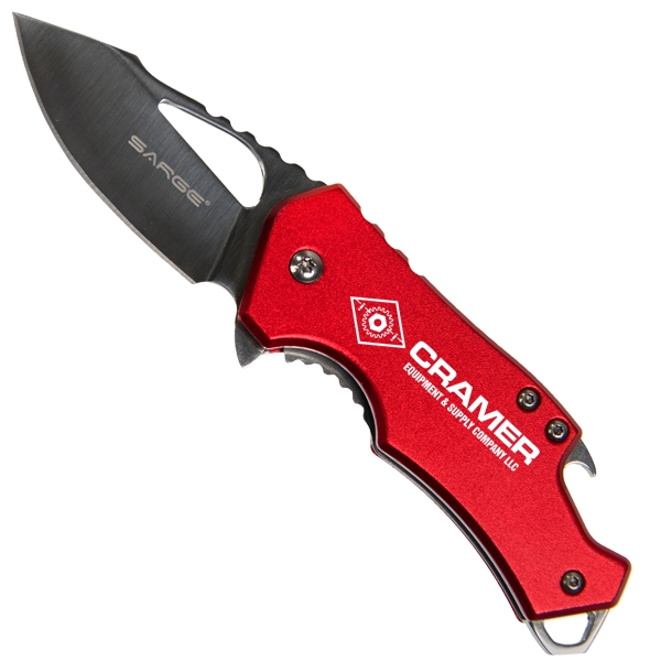 Red Fuse - Pocket Knife & Bottle Opener 3