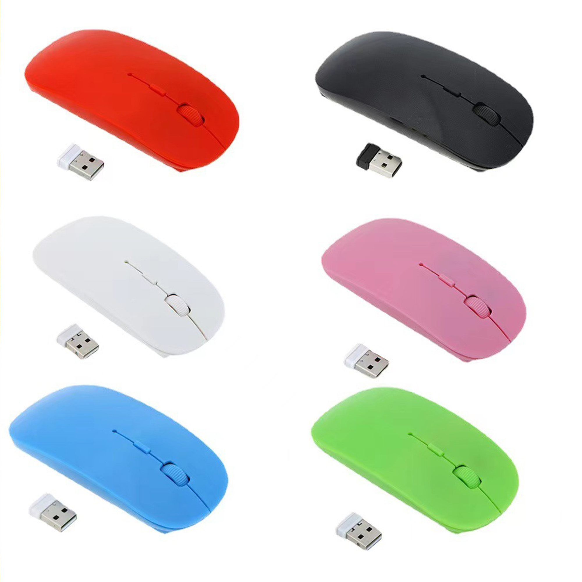 Wireless Optical Mouse With USB Receiver 2