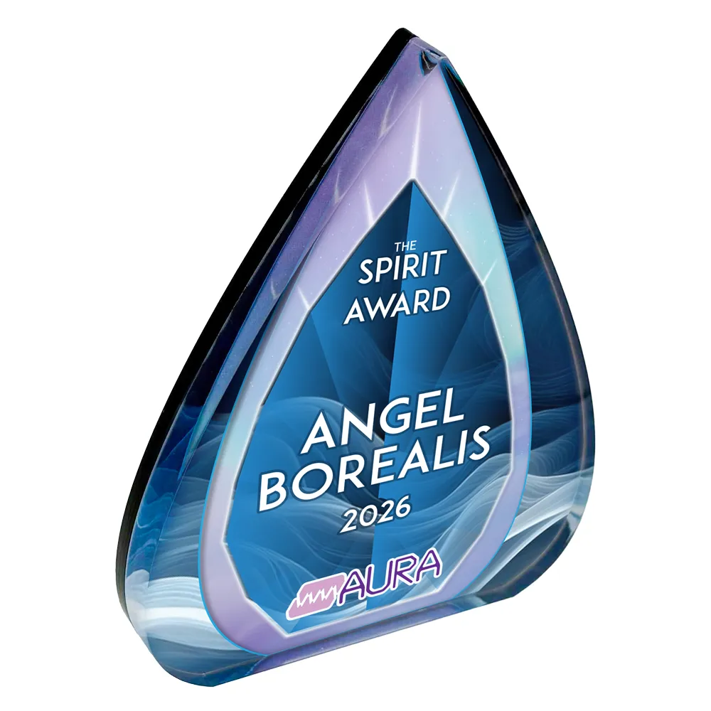 3/4" Free-Standing Acrylic Awards - Full Bleed 5