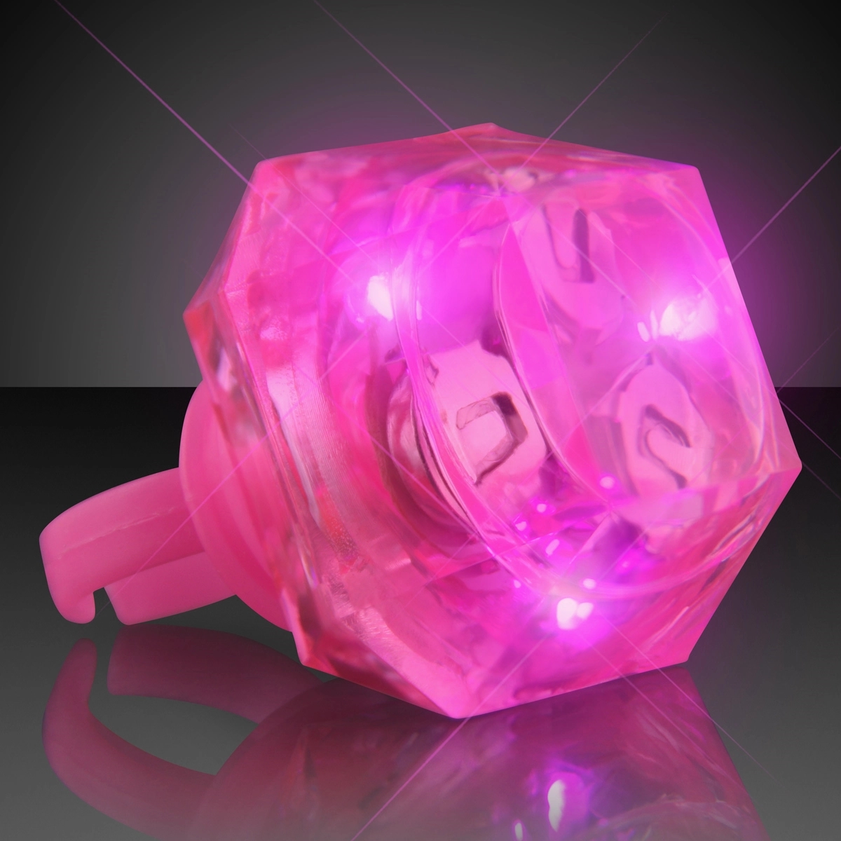 Light-up Huge Gem Rings 10