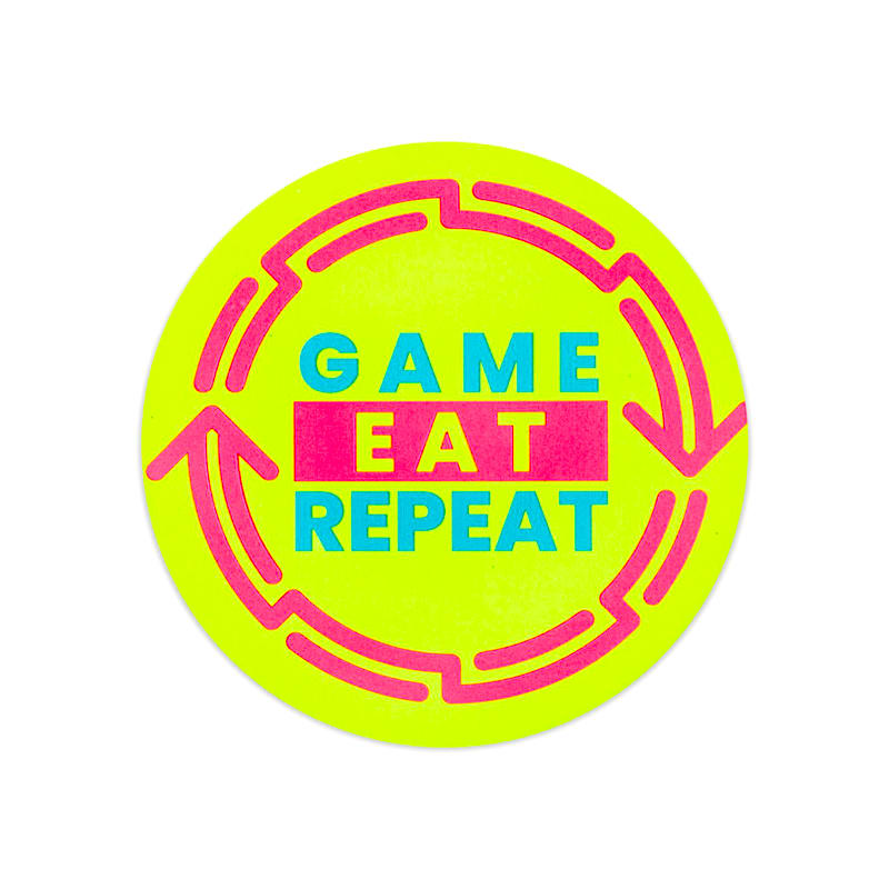 Fluorescent Neon Custom Printed Round Mouse Pads 7
