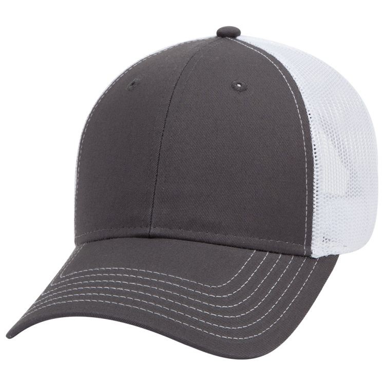 OTTO CAP® 6 Panel Low Profile Mesh Back Trucker Hat 160