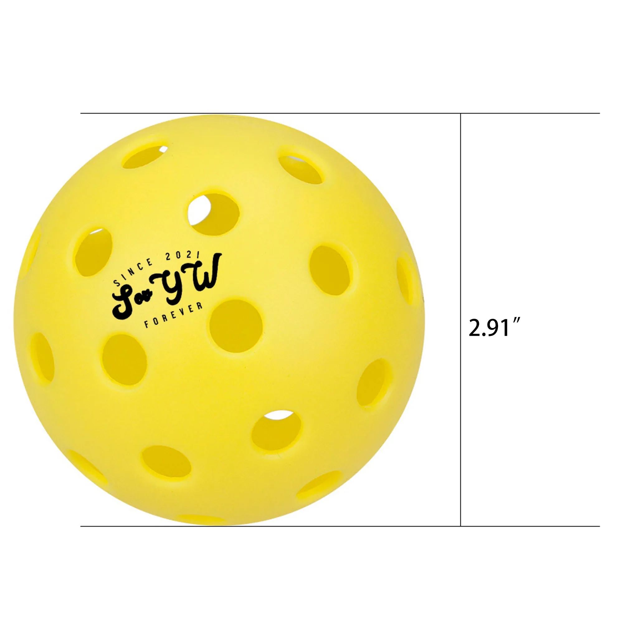 40 Hole Outdoor Wearable Pickleball 5
