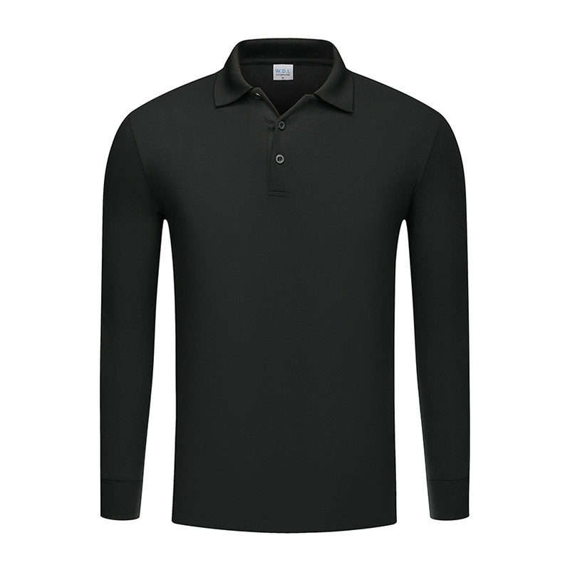 Long-Sleeve Polo Shirts Sweatshirt Tops Pullover 4