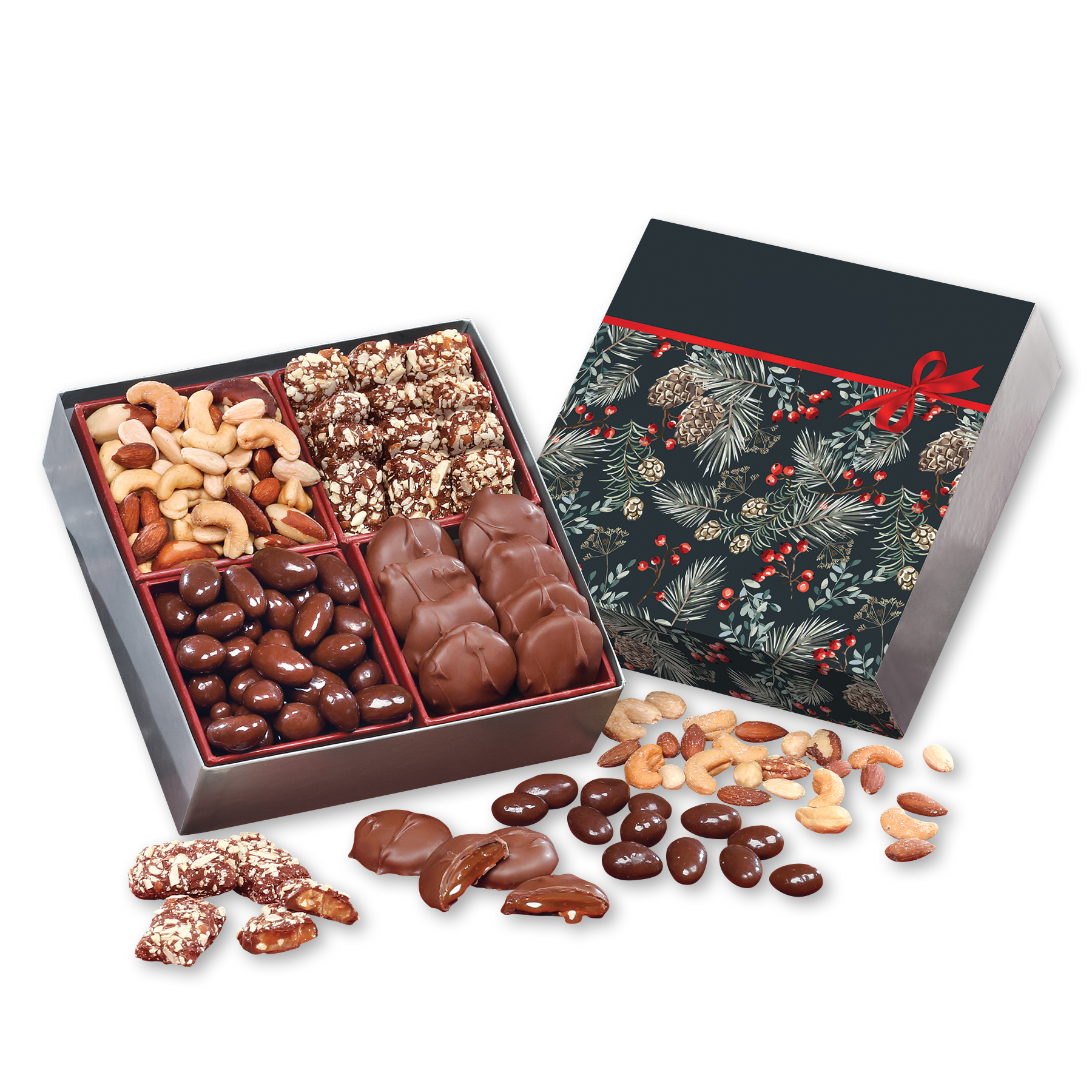 Signature Assortment with Pine Boughs & Berries Sleeve 2