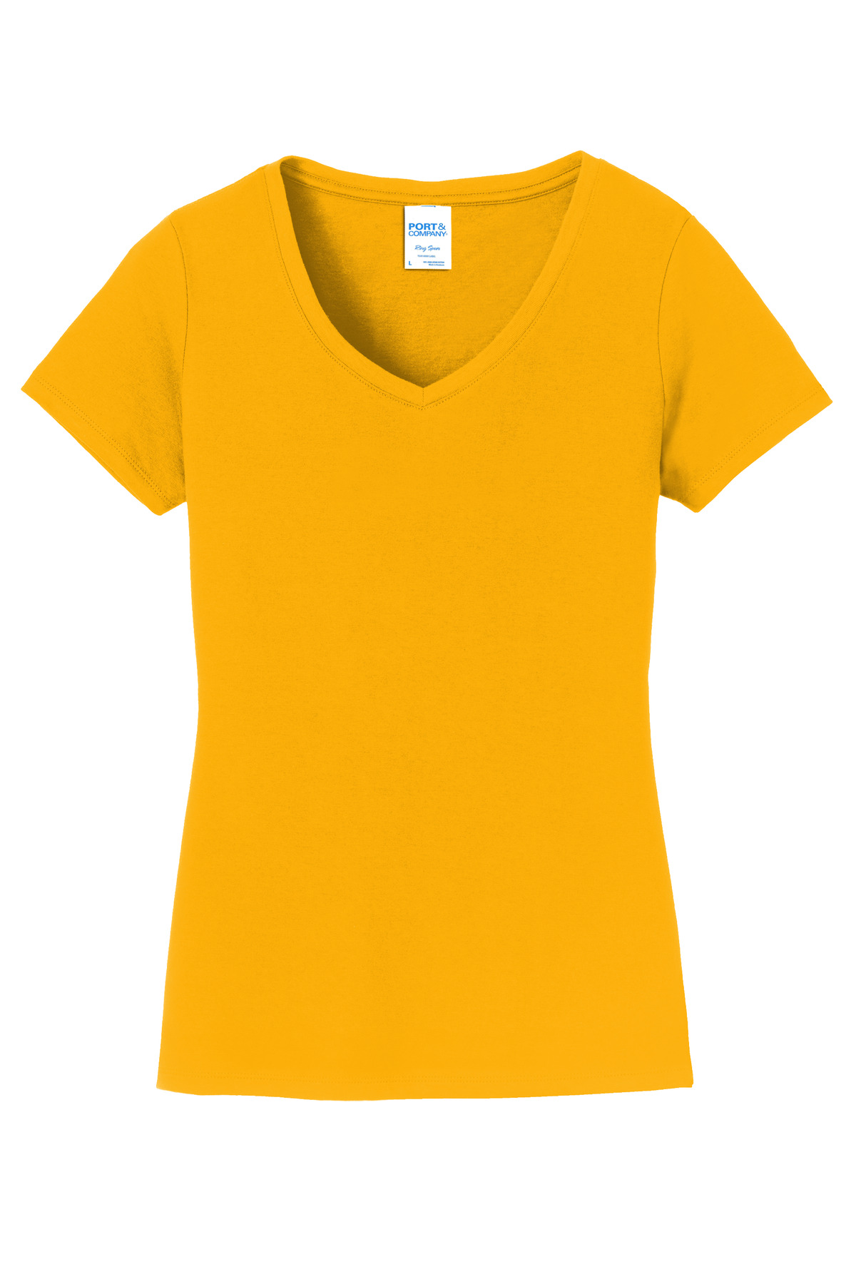 Port & Co Women's Fan Favorite V-Neck Tee. LPC450V 56