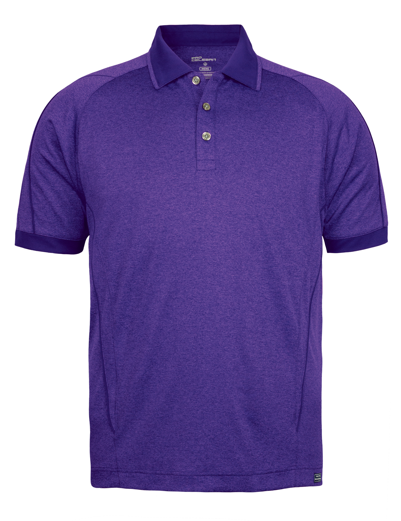 Men's Heathaway Micro Double Dye Knit Polo Shirt 6