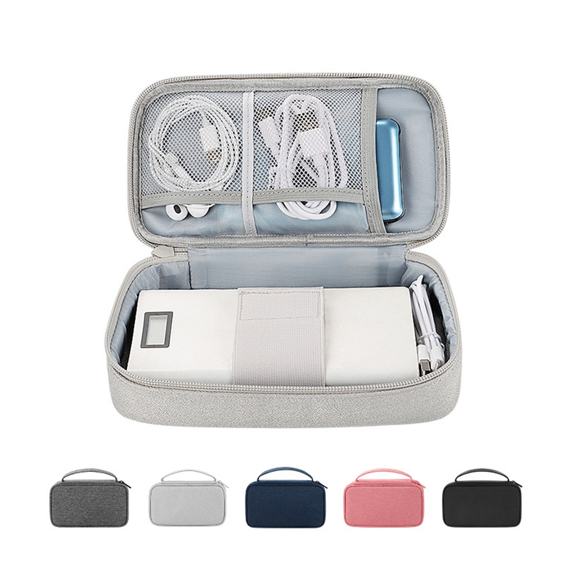 Portable Digital Data Cable Storage Bag 1