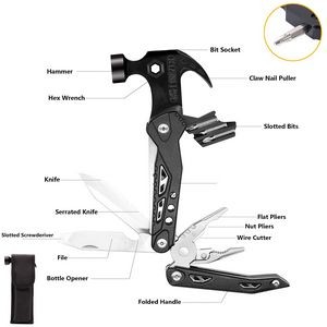 Wrench Hammer Pliers With Multi Tools For Versatile Outdoor Use 16