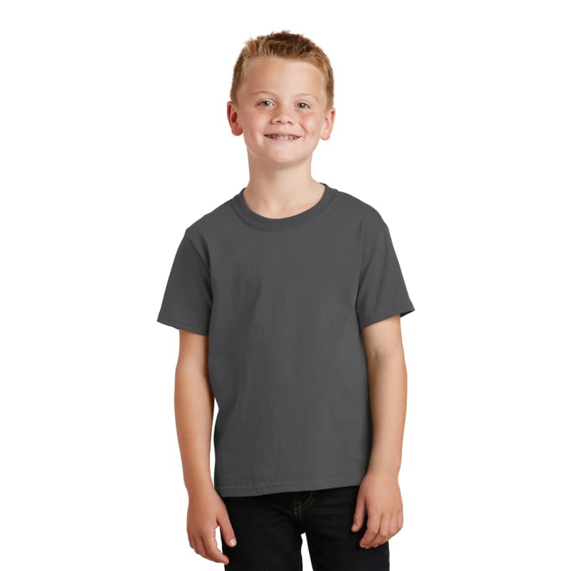 Port & Company - Youth Core Cotton Tee. 105