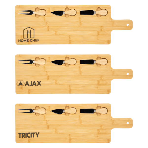 Long Charcuterie Board w/ Utensils 2