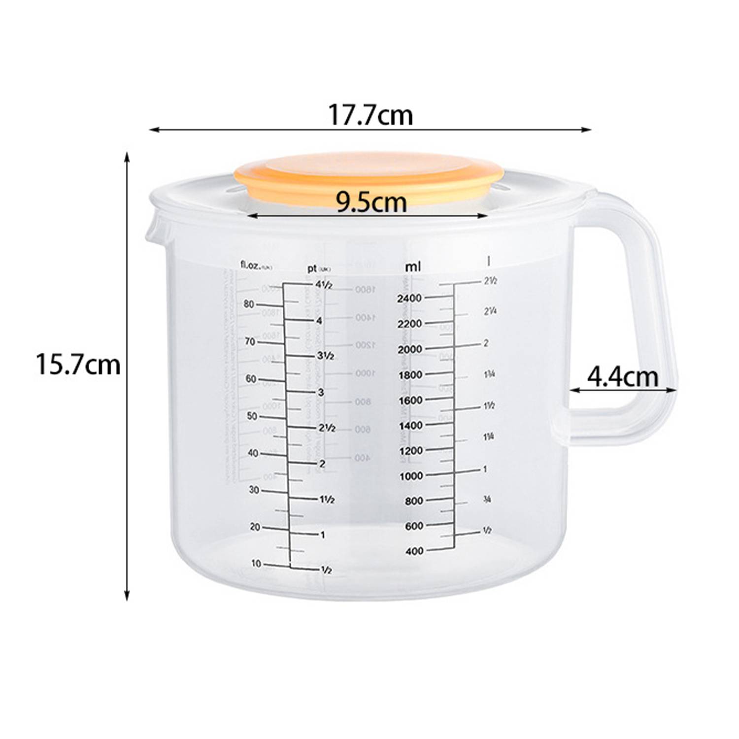 84oz Mixing Jug w/ Measures 6