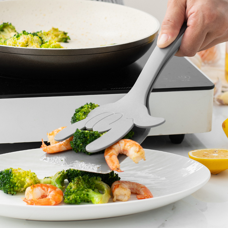 Fried Egg Spatula With Food Clip 3