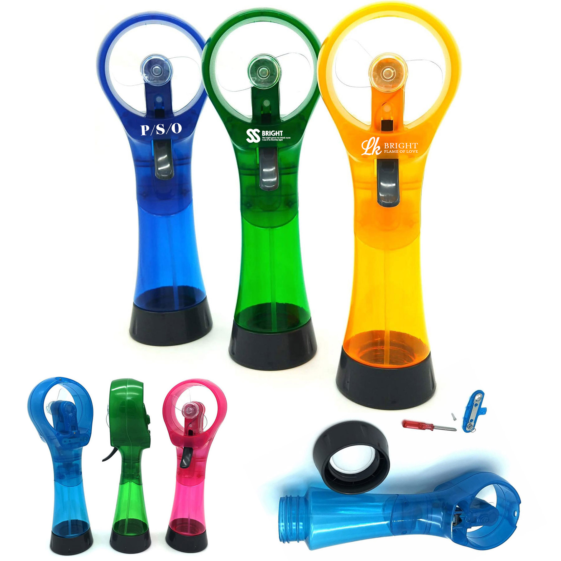 Handheld Water Spray Mister Fan 2